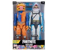 Jazwares Fortnite Duo Mode Victory Series - Action figure articolate con codici (Beef Boss & Chomp Sr. 30,5 cm, confezione doppia)