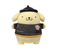Jazwares Hello Kitty and Friends Series 2, Pompompurin 20,3 cm Punks Peluche - Esclusiva Amazon - Prodotto con licenza ufficiale Sanrio dai 6 anni in su