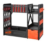 Jazwares NER0262 Elite Rack per un massimo di sei Blaster, tra cui scaffali e accessori per cassetti, i colori possono variare