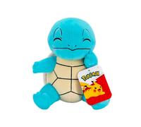 Pokemon Plush Squirtle - 20 cm di altezza - blu/marrone - Peluche ufficiale Pokémon per bambini 2+ anni