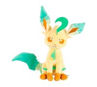 JAZWARES Peluche: Pokemon - Leafeon 23cm Peluche