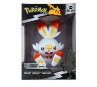 Jazwares Pokemon Scorbunny - Figura da collezione - Altezza 10 cm circa. - Realizzato in vinile