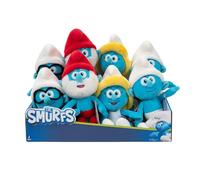 Jazwares Puffo di peluche (1 pezzo), Puffo Papa, Puffi, Schlaubi e Hefti