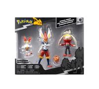 JAZWARES Select Evolution: Pokemon - Multipack (Scorbunny, Action Figures