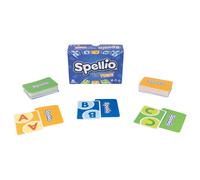 Jazwares Spellio Card Game - Fast-Paced Word Matching Game - Ages 7+ with Cons