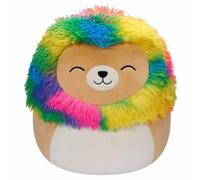 Jazwares Squishmallows - Peluche P14, 30 cm, Leonard Il Leone (2406P14)