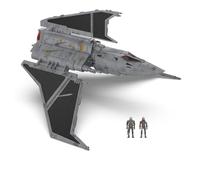 Jazwares Star Wars Micro Galaxy Squadron Havoc Marauder (missione di salvataggio) - Veicolo da 7 pollici con danni da battaglia e due accessori per micro figure da 2,5 cm