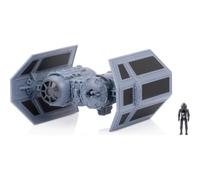 STAR WARS Micro Galaxy Squadron TIE Bomber (Armada Edition) - Veicolo da 5 pollici con doppia cabina di pilotaggio, Bomb Bay e accessorio per micro figure da 1 pollici