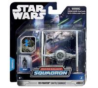 Jazwares - Star Wars - Micro Galaxy Squadron - Tie Fighter (Battle Damage)