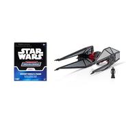 Jazwares Star Wars Micro Galaxy Squadron Tie Whisper Mystery Bundle - Veicolo da 12,7 cm e veicolo da 6,3 cm con accessori per micro figure