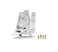 Jazwares Star Wars Micro Galaxy Squadron Tydirium Shuttle - Veicolo da 7 pollici con decorazione unica e quattro accessori per micro figure da 2,5 cm