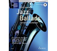 Jazz Ballads: 16 Famous Jazz Ballads: 16 berühmte Jazz-Balladen. Tenor-Saxophon. Ausgabe mit Online-Audiodatei.