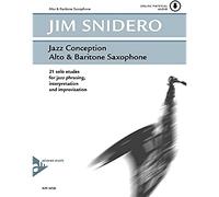Jazz Conception Alto & Baritone Saxophone avec audio à téléchargé