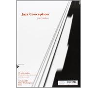 Jazz Conception for Bass - 21 solo etudes for jazz phrasing, interpretation and improvisation - bass - method with audio download - [Language: English & German & French] - (ADV 14728)
