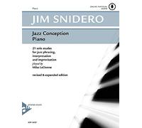 Jazz Conception for Piano - 21 solo etudes for jazz phrasing, interpretation and improvisation - piano - edition with mp3 CD - [Language: English & ... interpretation and improvisation. Klavier