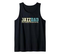 Jazz Dad è Come Un papà Normale, ma Una Camicia più Bella per Gli Amanti della Musica Jazz Canotta