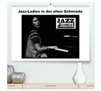 Jazz Ladies in der alten Schmiede (hochwertiger Premium Wandkalender 2026 DIN A2 quer), Kunstdruck in Hochglanz: Porträts starke Frauen im Jazz aus einem der führenden Jazzclubs Deutschlands