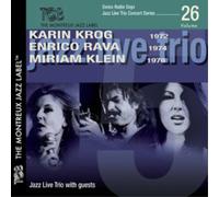 Jazz Live Trio Swiss Radio Days Jazz Live Trio Concert Series: Karin Krog, (CD)