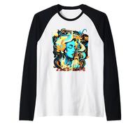 Jazz Mine Music Lover Sax Symphony Maglia con Maniche Raglan