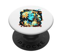 Jazz Mine Music Lover Sax Symphony PopSockets PopGrip Adesivo
