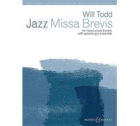 Jazz missa brevis: gemischter Chor (SATB divisi) und Klavier; Jazz-Trio (Klavier, Bass und Schlagzeug) oder Jazz-Ensemble (Alt-Saxophon, 2 Trompeten und Jazz-Trio) ad libitum. Chorpartitur.