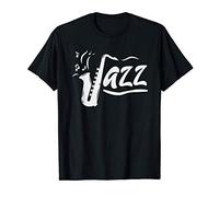 Jazz Saxophone Player Musician Instrument Music Lover Gift Maglietta