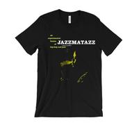 Jazzmatazz T Shirt - Hip Hop Jazz Fusion - DJ Premier Guru Mass Appeal Black L
