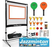 Jazzminton Sport - Indoor & Outdoor, senza confini, simile a Pickleball, Badminton e Tennis con un nuovo giro su di esso - Giochi divertenti per bambini e adulti