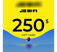 JB Hi-Fi Gift Card 250 USD Key - AUSTRALIA