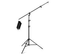 JB-M3 Supporto luce 16.4FT 500cm Bras lourd avec sac de sable Stand de lumière 10kg Roulement ajustable bras de maintien en aluminium charge M-3 pour Studio Photographie Vidéo