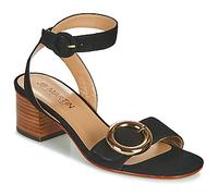 JB Martin Sandali con tacco OLAK in Nero 40