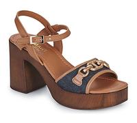 JB Martin Sandali con zeppa APPIA in Blu 39