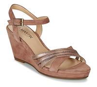 JB Martin Sandali con zeppa QUOLIDAYS in Marrone 38