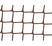 JB Retail Solutions Garden Experts - Rete in plastica, 0,5 x 20 m, 19 mm, Colore: Marrone