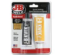 JB Weld 8271UK - Adesivo per Saldatura in plastica, Grigio Scuro, Due Tubi da 5 Once