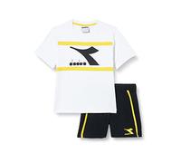 Diadora JB.Set SS Sport Art, Optical White, S Bambini e Ragazzi