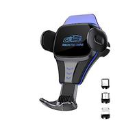 JB-STYLE Caricatore Wireless Auto, Ricarica Wireless Auto Per Iphone, Supporto Telefono Auto Samsung, Iphone, Xiaomi