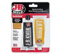 JB Weld 8271UK - Adesivo per Saldatura in plastica, Grigio Scuro, Due Tubi da 5 Once