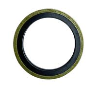 JB982-77 Combination Washer,Carbon Steel NBR Hydraulic Sealing Gasket Set, High Pressure Oil Seal for Pipes/Fittings(D 10mm 20Pcs)