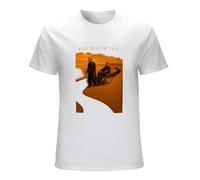 JBBKZ disc Blue Oyster Cult Curse of The Hidden Mirror Short Sleeves Men's Casual Shirt White XXL