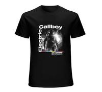JBBKZ disc Electric Callboy Spaceman Men's Round Neck T-Shirt Black XXL