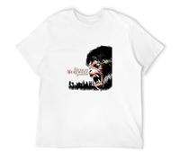 JBBKZ disc Men's American Werewolf in London 80S Horror Movie Graphic Tee T-Shirts White XL