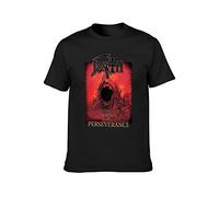JBBKZ disc Men's Death The Sound of Perseverance T-Shirts Black M