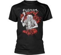 JBBKZ disc Men's Exhumed Gore Metal Maniac Shirt S -XXL Slim Fit Mens Death Metal Slim Fit Mens 15132 T-Shirts Black XL