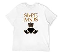 JBBKZ disc Men's Goldfish Youth Geek Blank Simple Minds T-Shirts White XL
