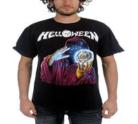 JBBKZ disc Men's Helloween Keeper of The 7 Keys Mens in T-Shirts Black 3XL