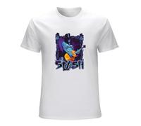 JBBKZ disc Men's Slash Razorwire World On Fire Made in Stoke Various Races Tee T-Shirts White XXL