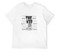 JBBKZ disc Men's The Kid Laroi Slim Fit T-Shirts White XL