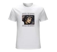 JBBKZ disc Siouxsie And The Banshees The Rapture Short Sleeves Men's Round Neck T-Shirt White XL