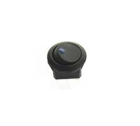 JBBQCEVHT Interruttore di Alimentazione Generale, Luce, Occhiello, Strumenti for autoveicoli, Interruttore Multifunzione, Foro Rotondo da 20 mm, 2 Ingranaggi, 3 Pin(Blue,100PCS)